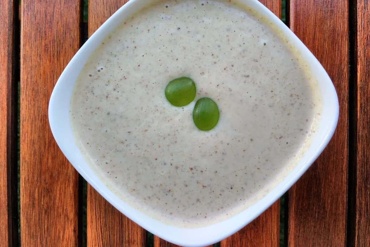 Ajoblanco malagueño — receta andaluza de Málaga