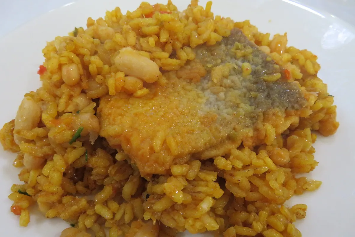 Arroz con bacalao — receta andaluza de Almería
