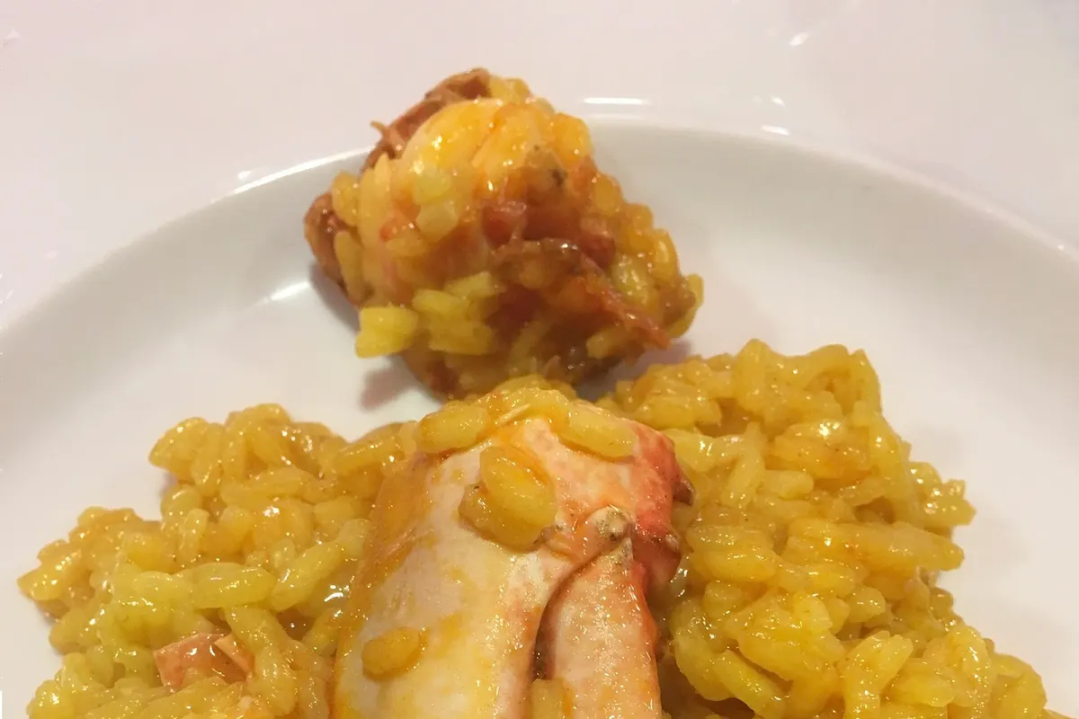 Arroz con bogavante andaluz — receta andaluza de Cádiz