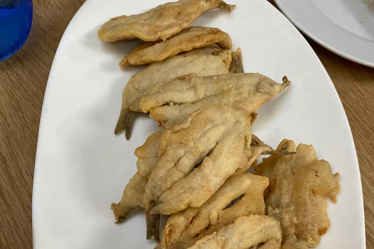 Boquerones fritos — receta andaluza de Málaga