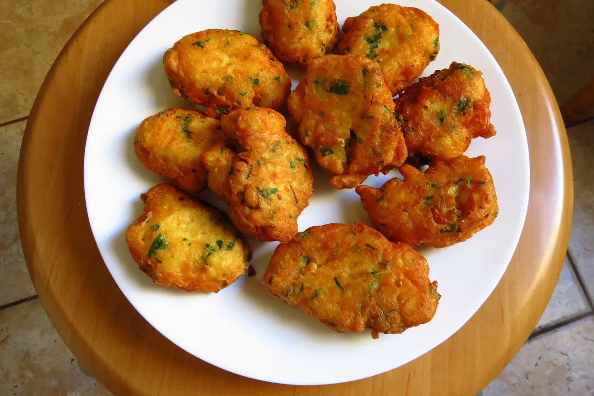 Buñuelos de bacalao de Cádiz, cocina andaluza casera