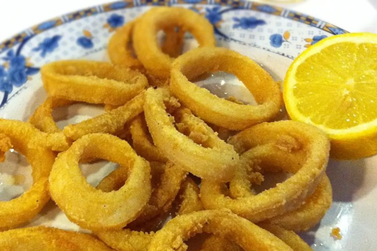 Calamares a la andaluza — receta andaluza de Málaga