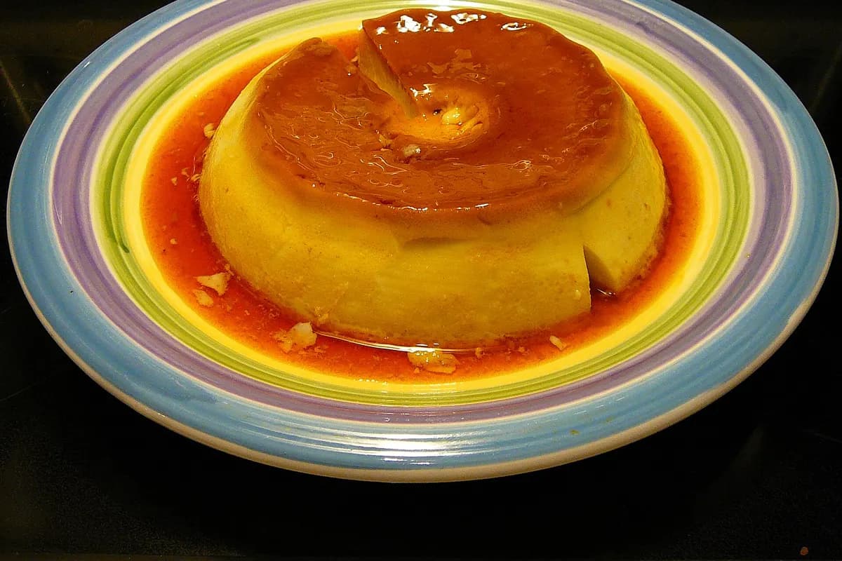 Flan de huevo casero — receta andaluza de Córdoba