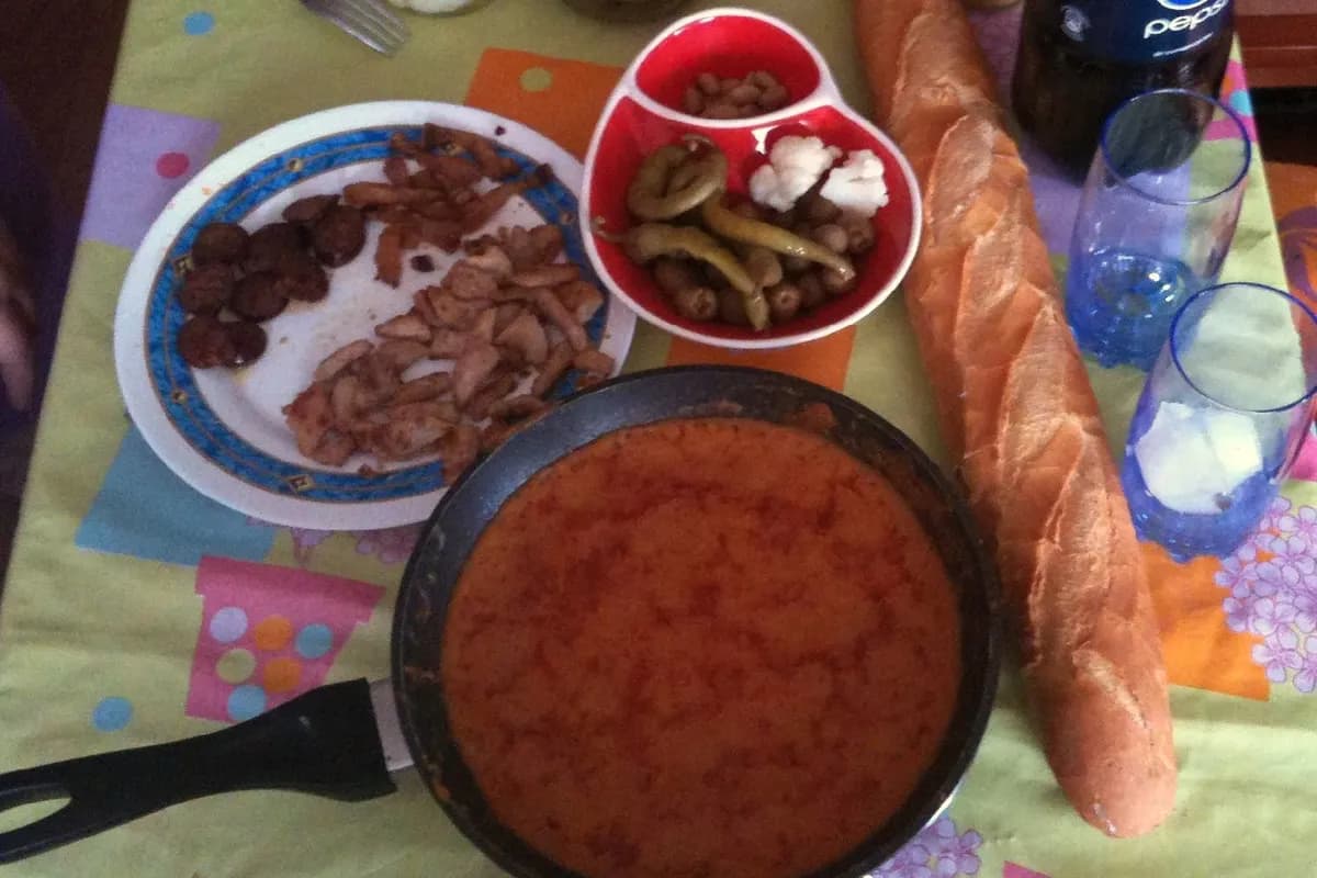 Gachas andaluzas — receta andaluza de Jaén