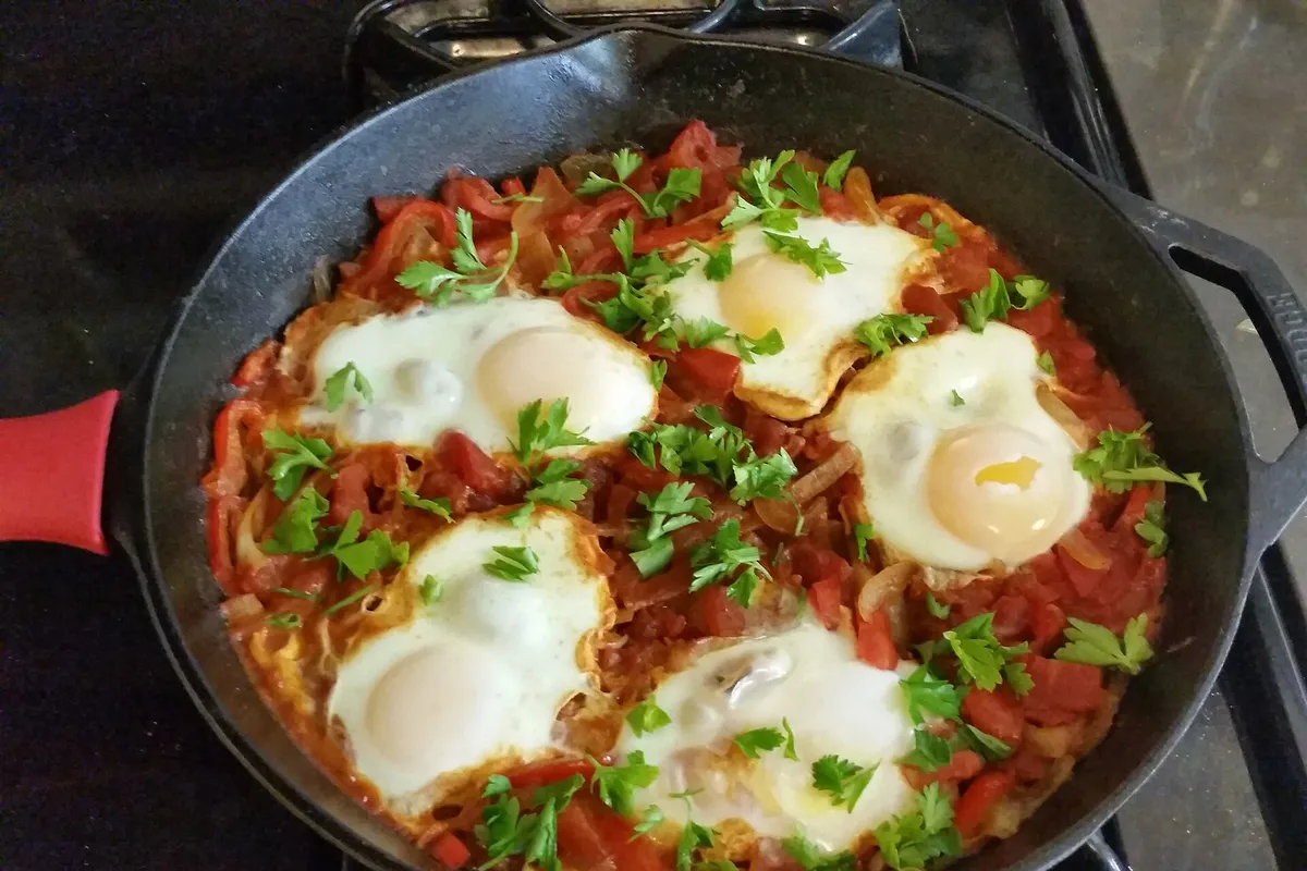 Huevos a la flamenca — receta andaluza de Sevilla