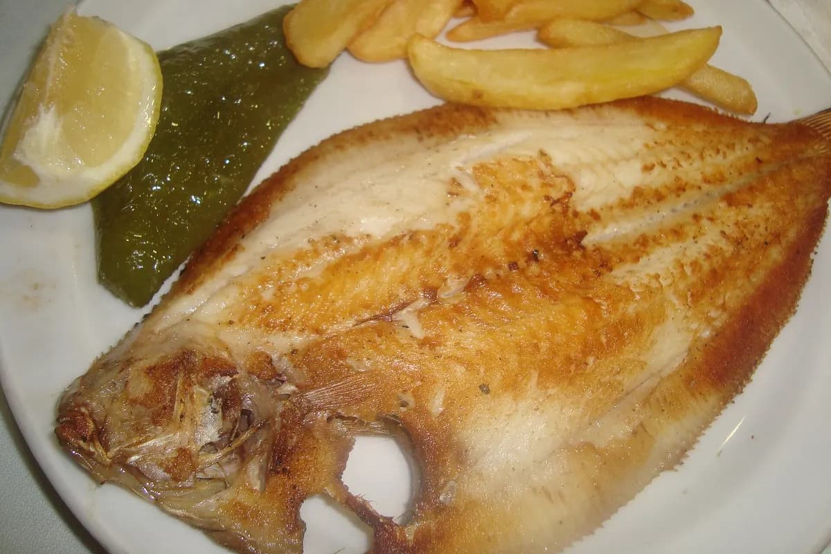Pez de limón a la plancha — receta andaluza de Cádiz