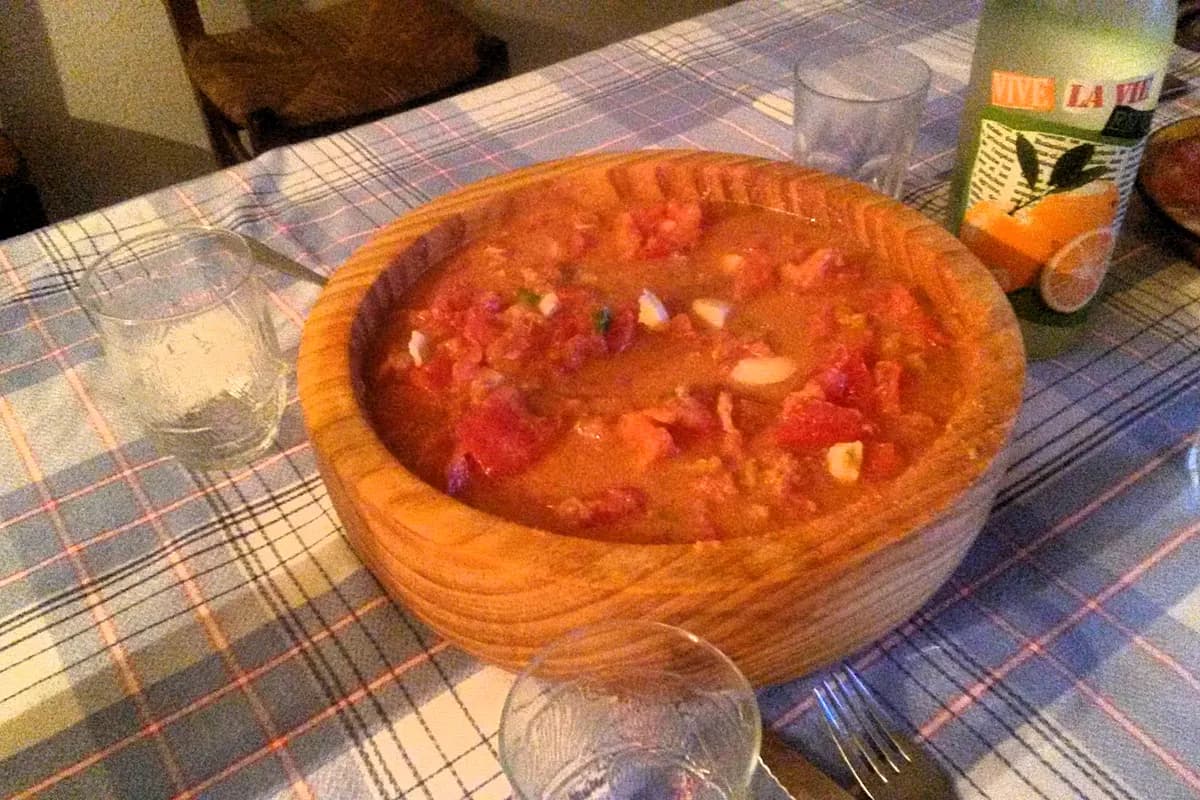 Pipirrana — receta andaluza de Jaén