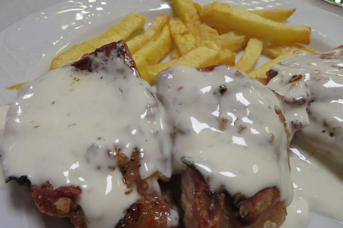 Presa ibérica a la plancha — receta andaluza de Huelva