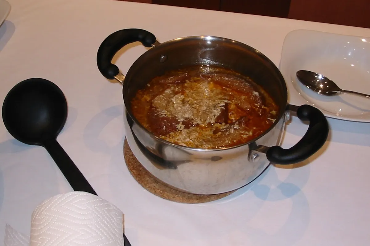 Sopa de ajo andaluza — receta andaluza de Córdoba